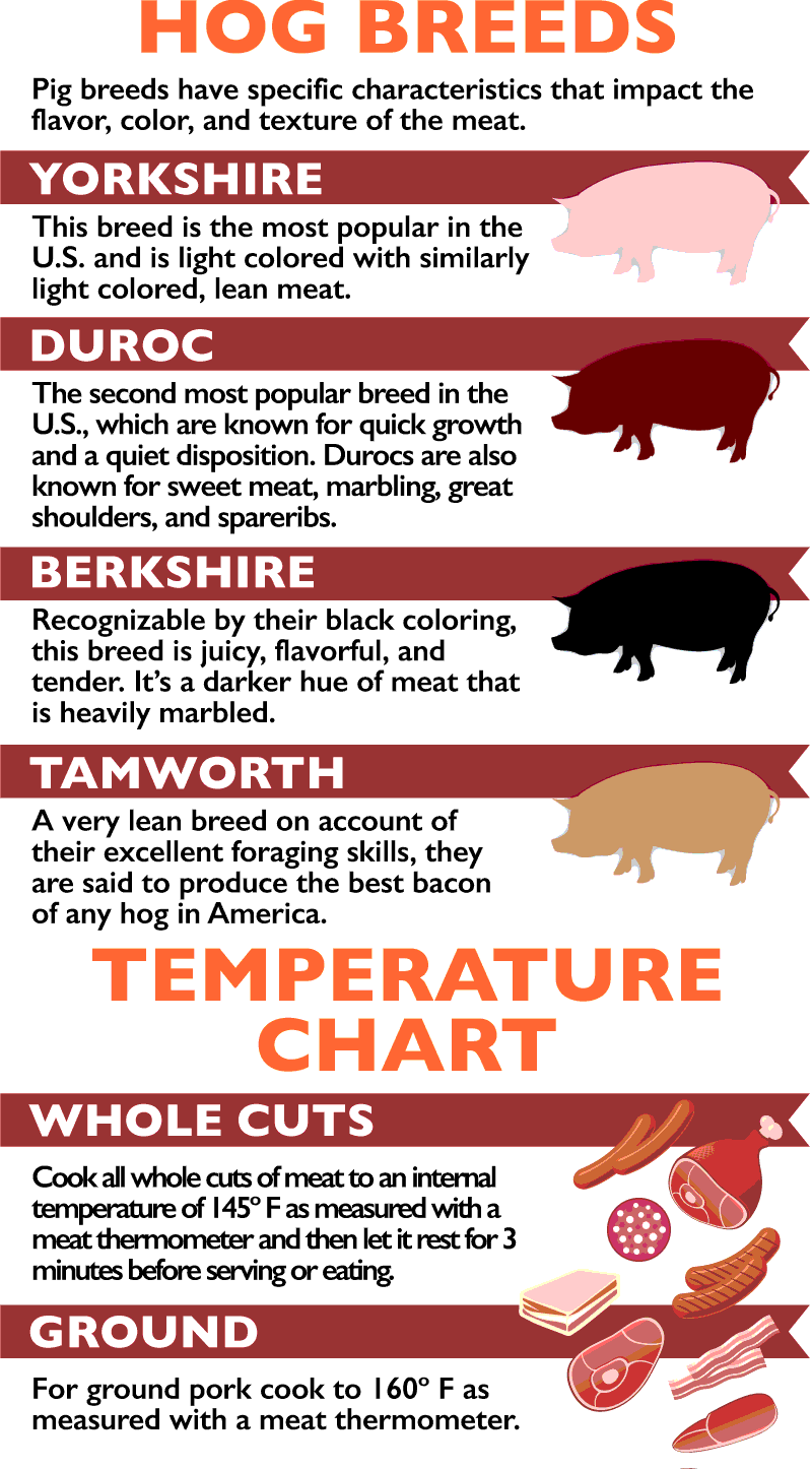 Pork Meat Cuts Chart