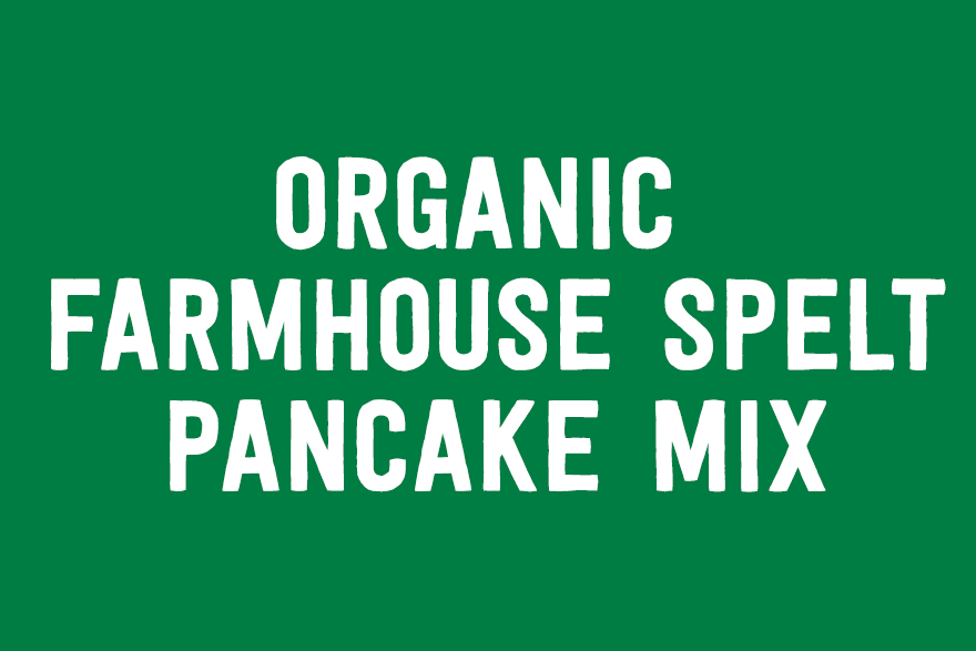 Organic Farmhouse Spelt Pancake Mix