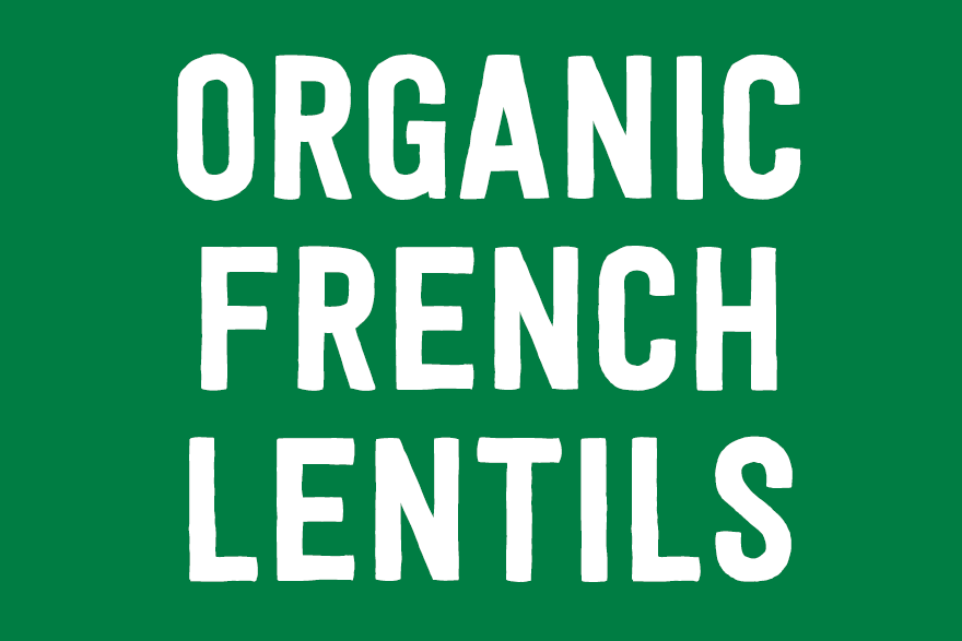 Organic French Lentils