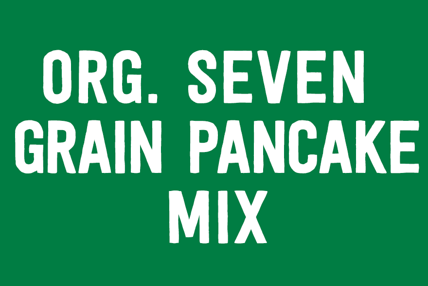 Organic Seven Grain Pancake Mix